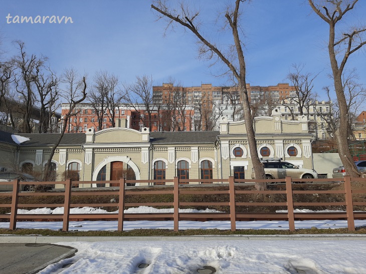 Здание спортивного клуба «Сокол» - старейшее спортивное сооружение Владивостока