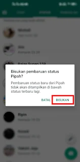 Cara Menyembunyikan Status WA Teman Atau Orang Lain