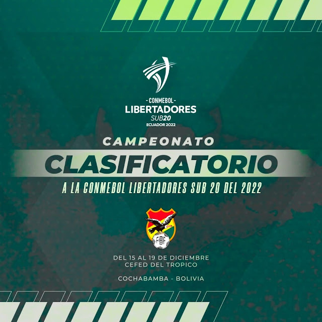 Así quedaron los grupos del Campeonato Clasificatorio a la Conmebol Libertadores Sub 20 - 2022