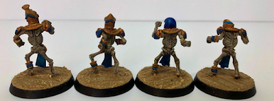 Tomb Kings Blood Bowl Linemen Painted Back