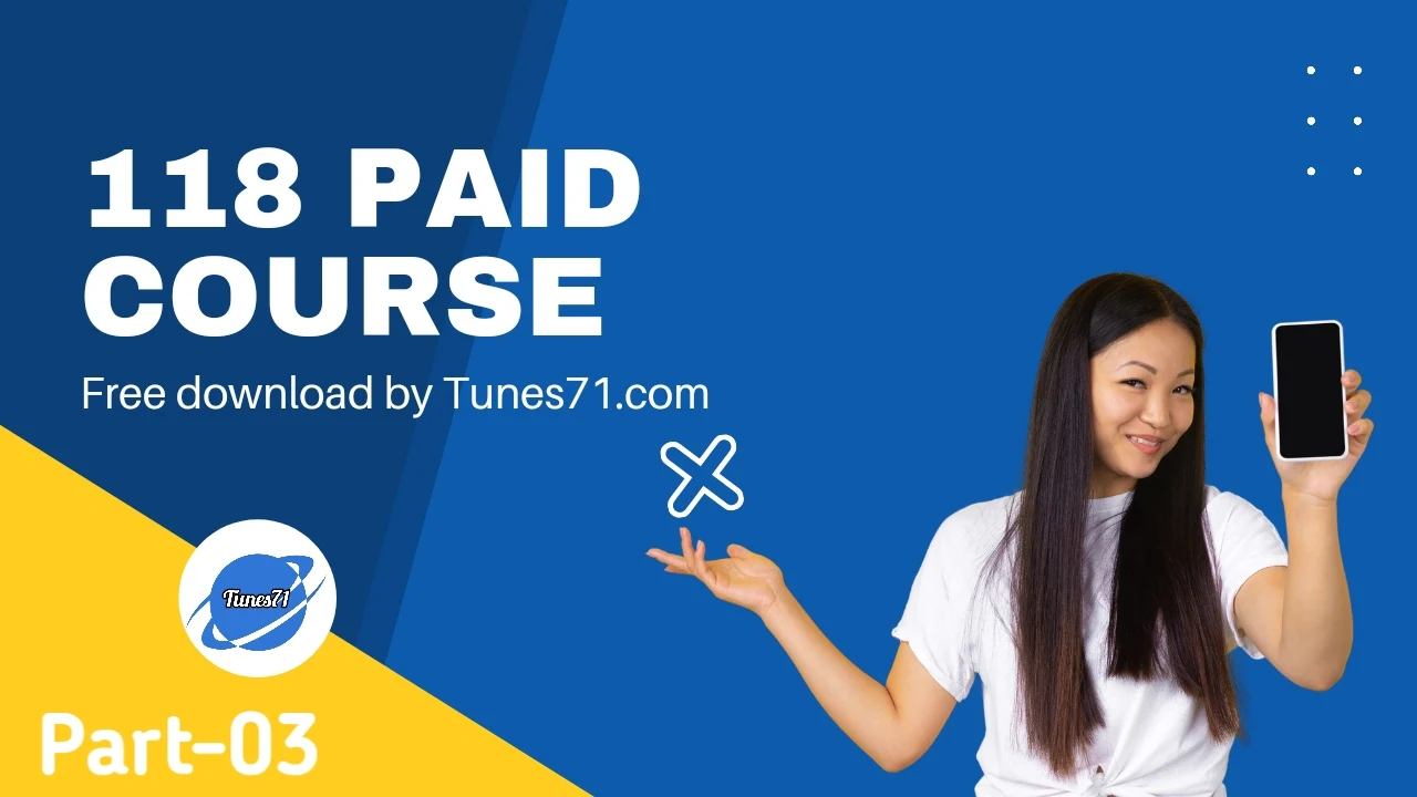 118 paid course free giveaway