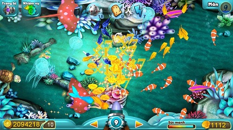 Những cách bắn được nhiều cá trong game bắn cá ăn xu