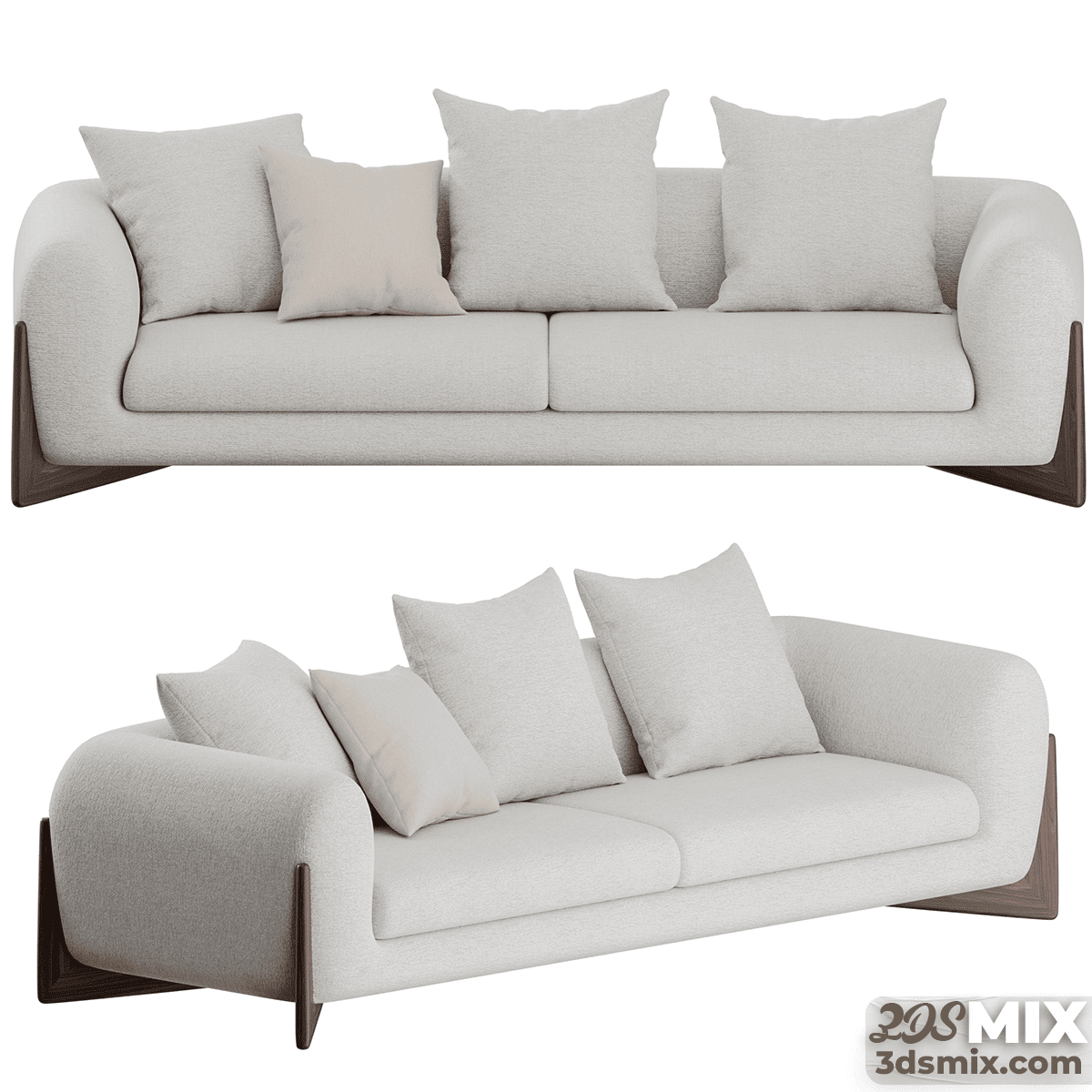 Softbay Sofa Model by Porada
