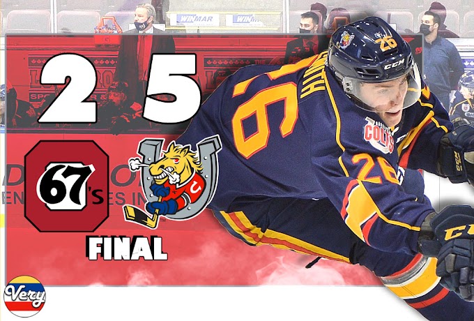 Ottawa 67's 2 | Barrie Colts 5 (Video Highlights)