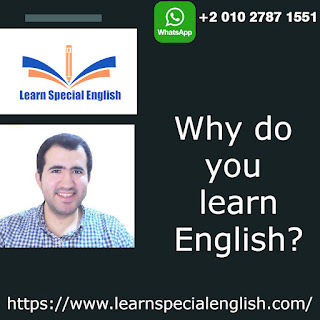 Why do you want to learn English online