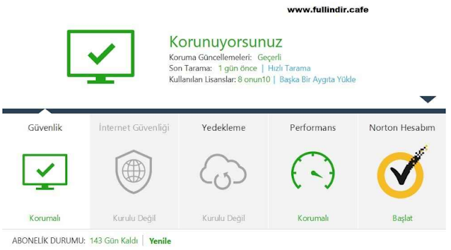 Norton 360 Full İndir – Türkçe – 2021 – Antivirüs Programı