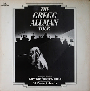 Gregg Allman "The Gregg Allman Tour" 1974 US Southern Blues Rock  (20 + 1 Best Live Southern Rock Albums by louiskiss) double LP