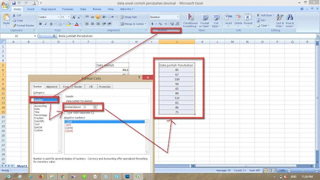 Cara menghilangkan koma pada excel mudah