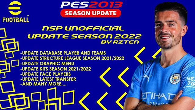 Patch NSP Unofficial Update Season 2022 For PES 2013