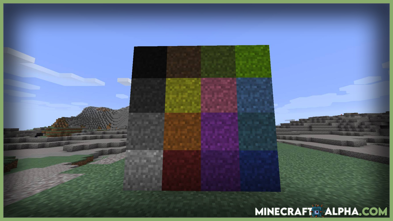 Turf Mod 1.18.1 (Dye Your Decoration Grass Blocks)