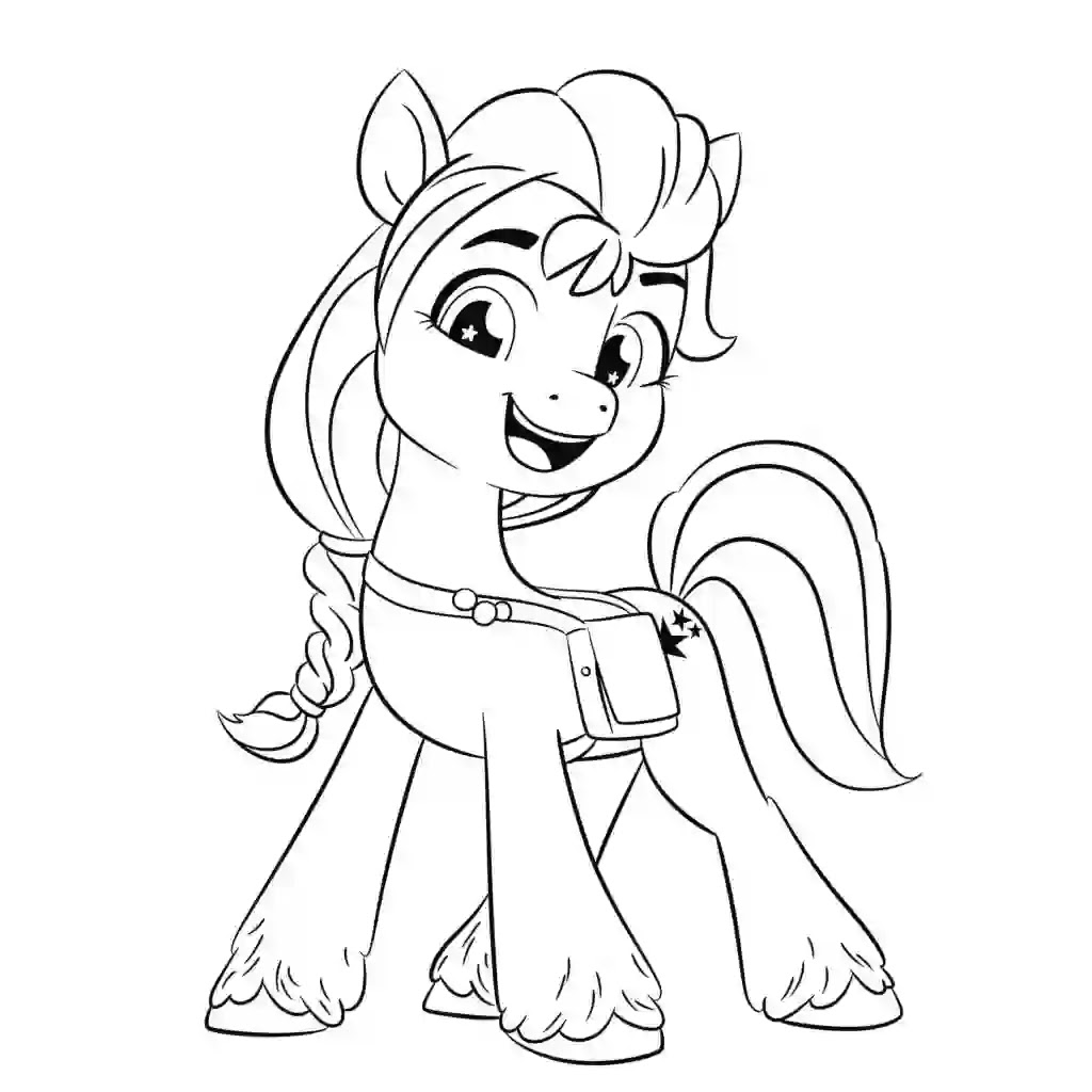 My Little Pony Unicorn Coloring Page