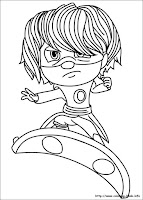 Luna Girl coloring page