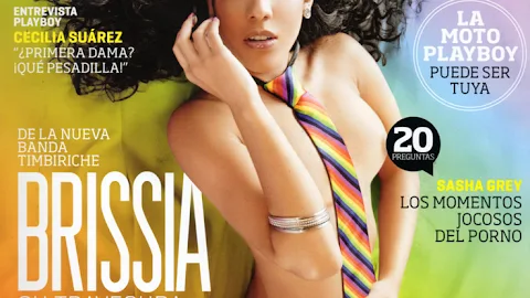 Brissia (nueva Banda Timbiriche) En Playboy Enero 2013