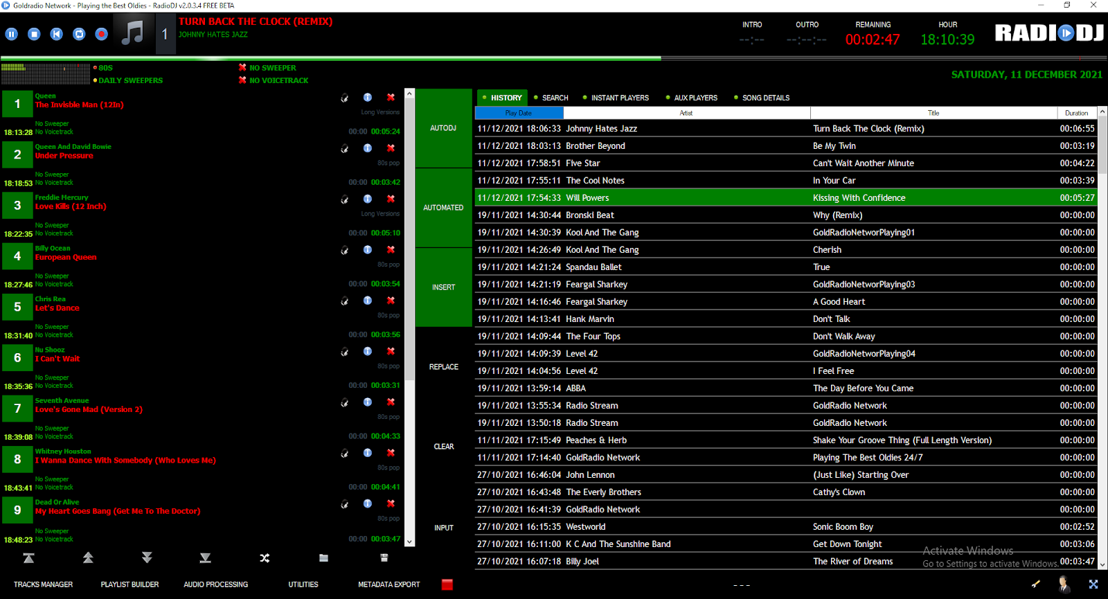 radio dj free radio automation music software