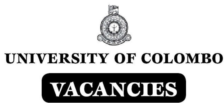 Colombo Uni Vacancies 