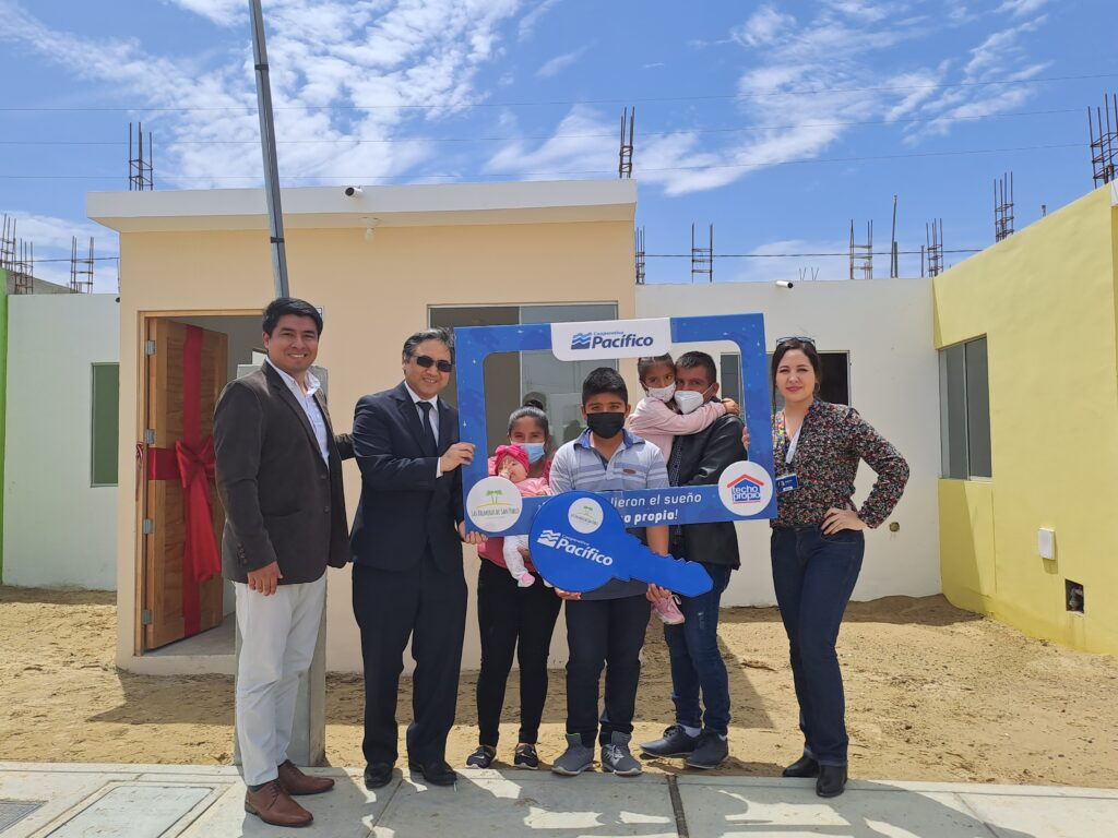 Perú: Cooperativa de Ahorro y Crédito Pacífico lidera entrega de Bonos Habitaciones Familiares en programa Techo Propio