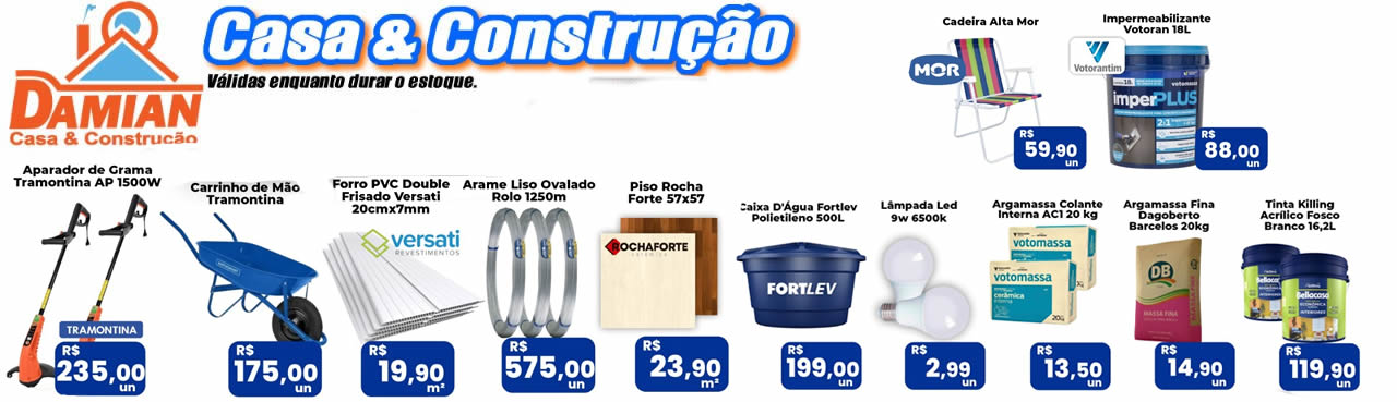 Banner Damian Construções