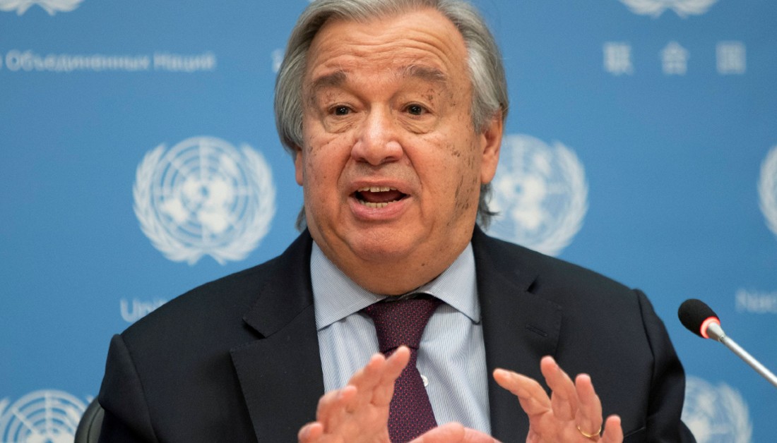 Guterres: "Estado del clima mundial es una crónica del caos climático"