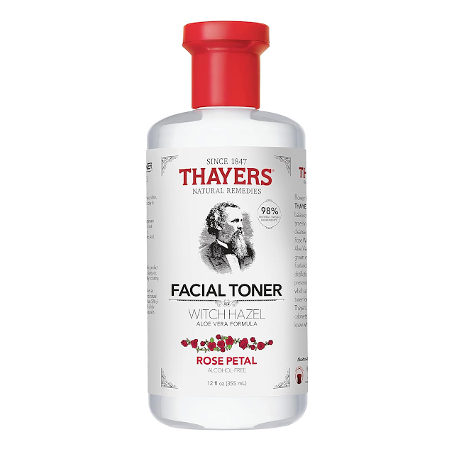 Thayers Alcohol-Free, Hydrating Rose Petal Witch Hazel Facial Toner