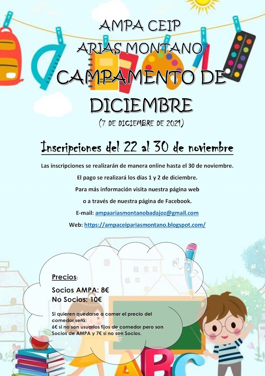 Campamento de diciembre