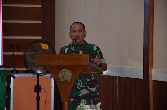 Tingkatkan Keimanan Dan Ketaqwaan, Prajurit Korem 073/Makutarama Terima Ceramah Binroh Dan Bintalidjuang