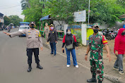 Giat Tertib Masker Level-3 Oleh Babinsa dan Tiga Pilar Kelurahan Penggilingan