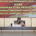 Polda Lampung : Pembinaan Etika Profesi Polri dan Penandatanganan Fakta Integritas Tahun 2022 