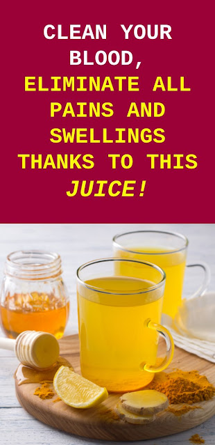 Cleanse Your Blood, Get Rid Of All Pains And Inflammations Thanks To This Juice!