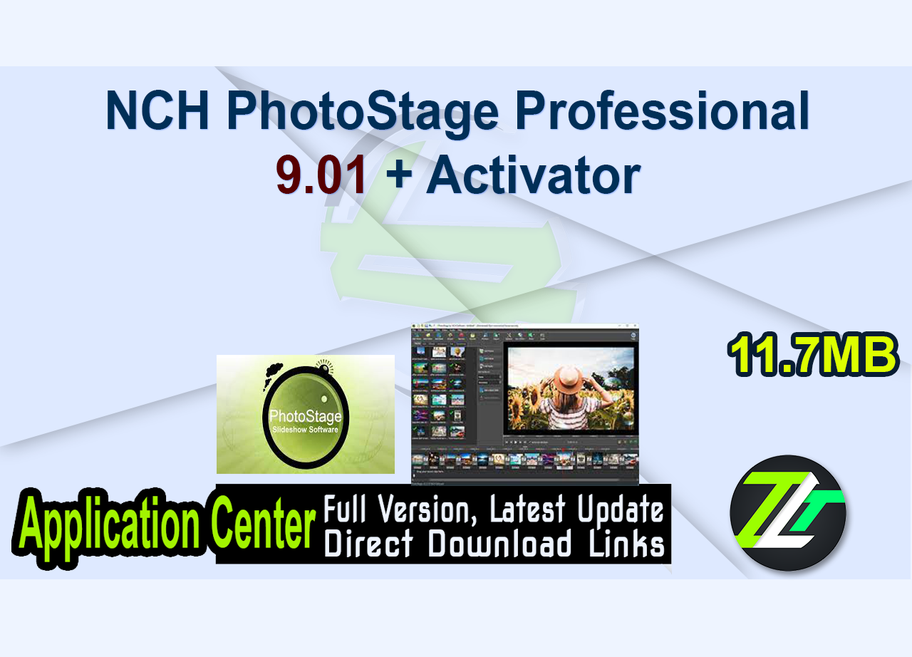 NCH PhotoStage Professional 9.01 + Activator