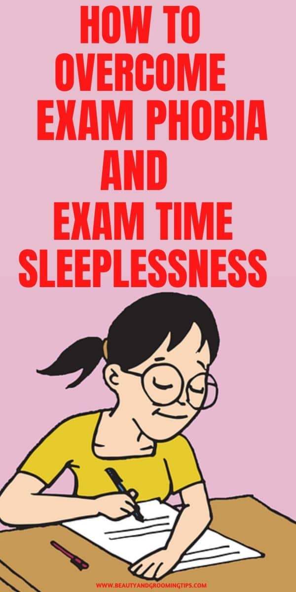 How to overcome exam fear and exam time sleeplessness or insomnia