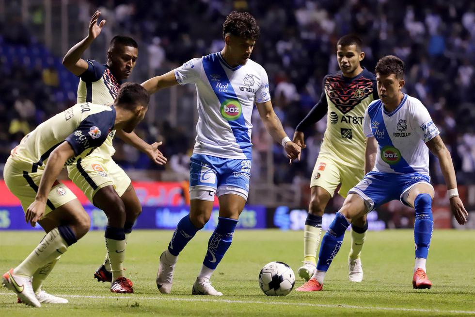 Liga MX: Puebla empata 1-1 con América con gol del uruguayo Araujo