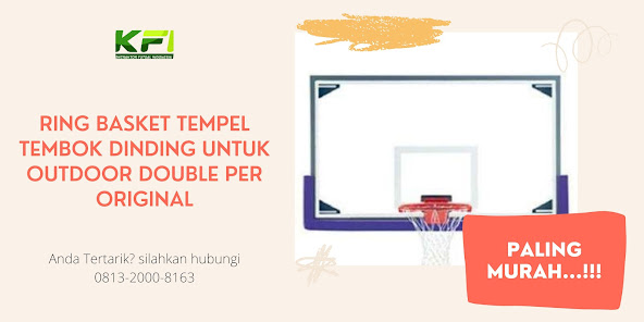 PALING MURAH...!!! Ring Basket Tempel Tembok Dinding Untuk Outdoor Double Per Original