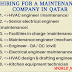 Hiring for a maintenance company in Qatar