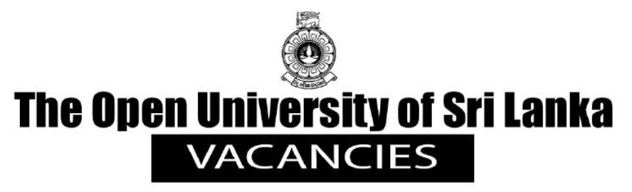 Academic Vacancies - OUSL