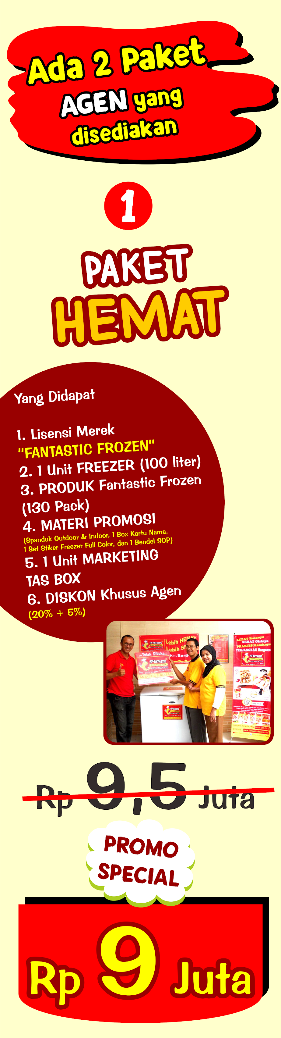 Peluang AGEN Fantastic Frozen Foods