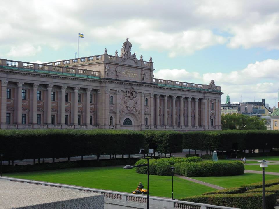 Riksdagshuset (Parlamento Estocolmo) (@mibaulviajero)