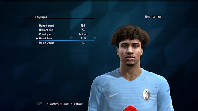 Kevin Schade Face For PES 2013