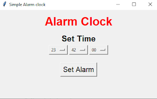 set alarm