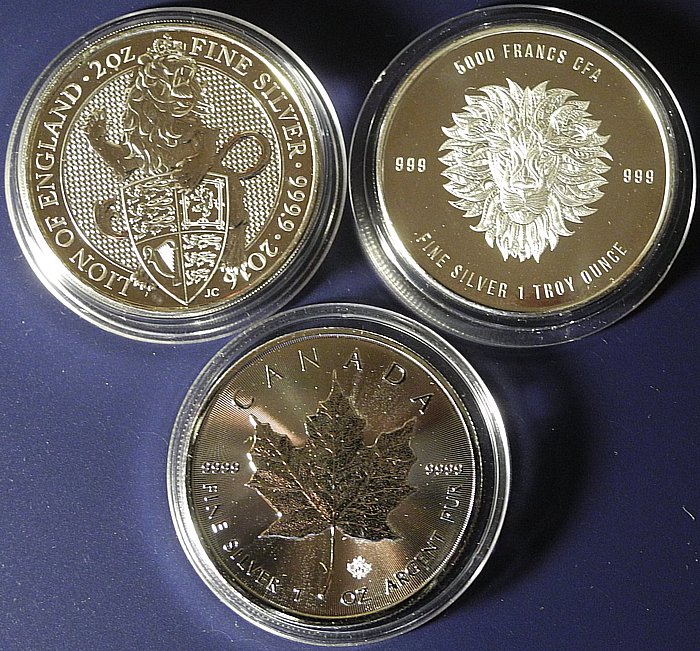 Прогноз: иностранные серебряные монеты в рублях подорожают очень скоро