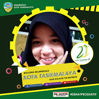 Twibbon atau Bingkai Foto Hari Jadi Kota Tasikmalaya, 17 Oktober 2021