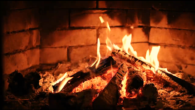 Fireplace ambiance on Raspberry Pi