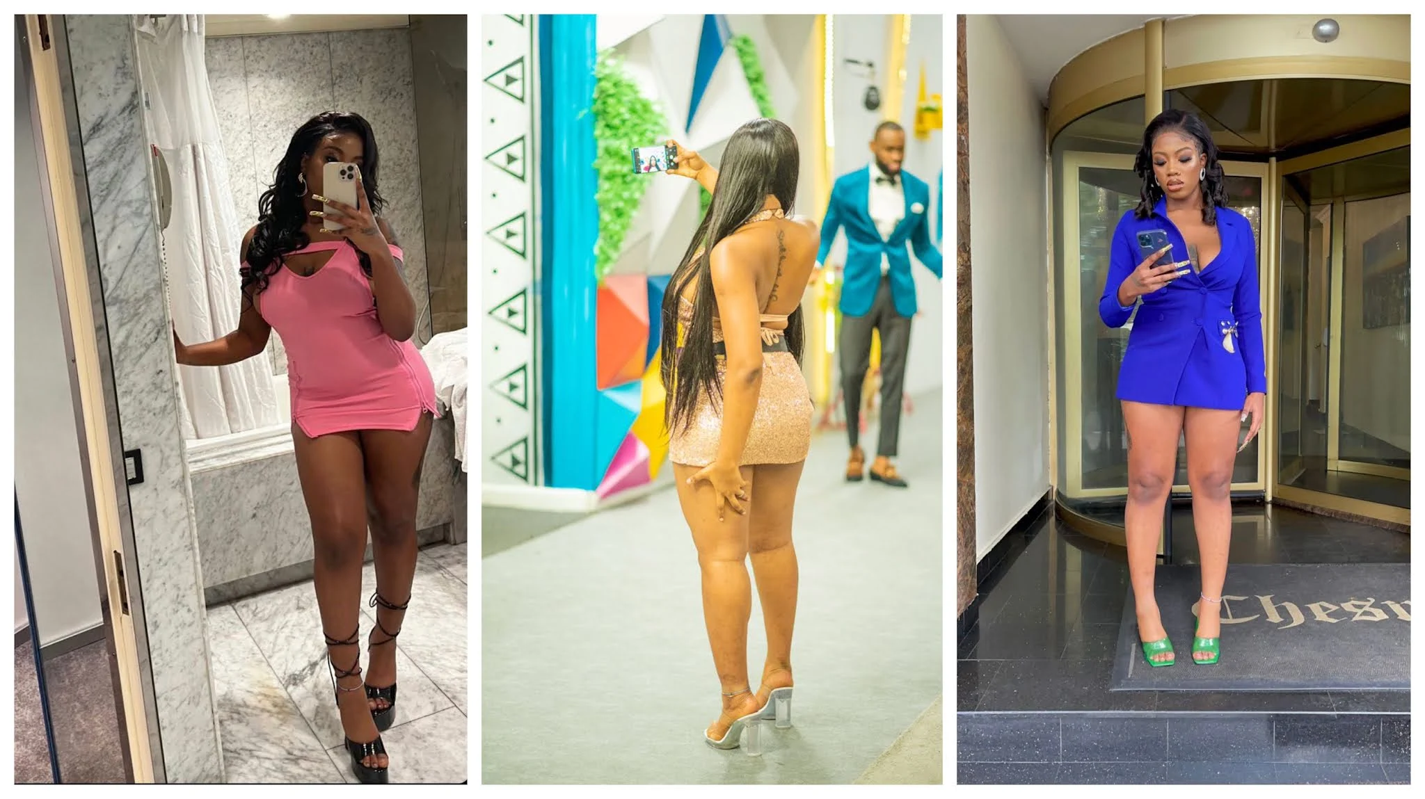 Angel Smith is wonderfully made - check out pictures of her flaunting her hot legs