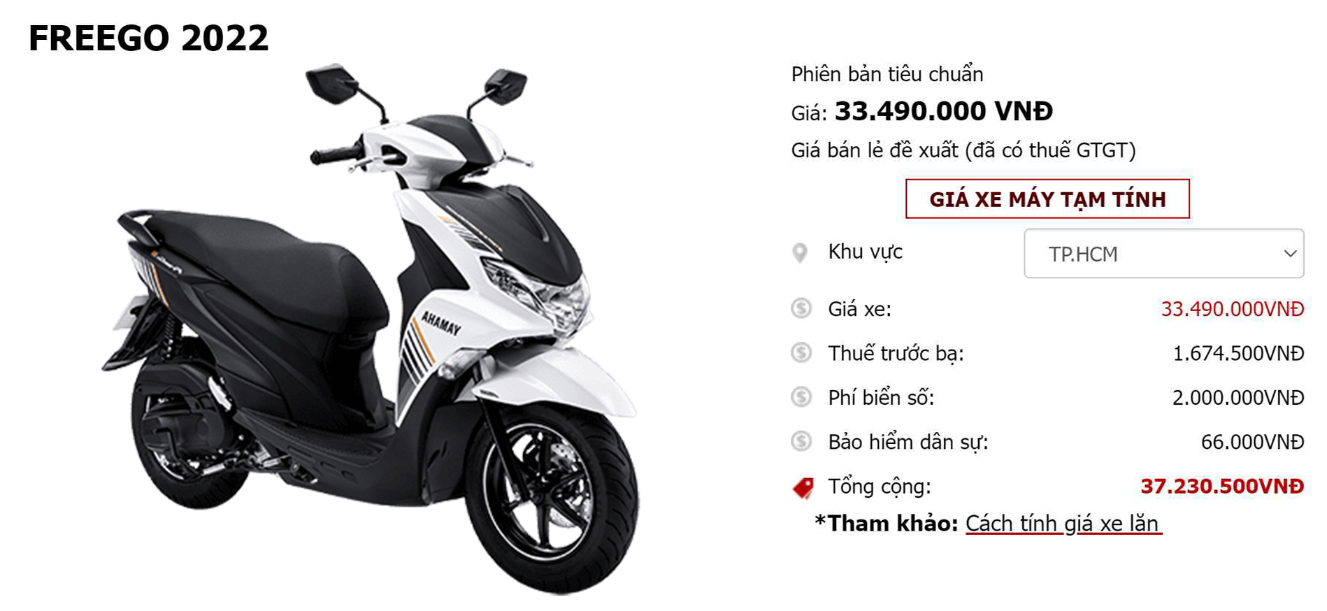 Giá Xe Máy Yamaha Freego S 2022 Mới Nhất Hôm Nay Tháng 1/2022