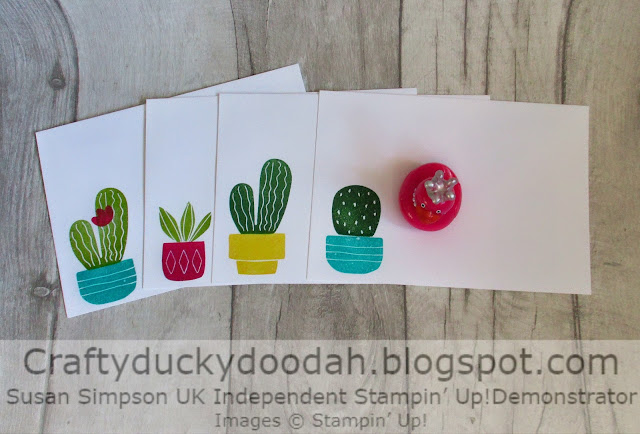 Craftyduckydoodah, Stampin' Up, Cactus Cuties, Share It Sunday Blog Hop,