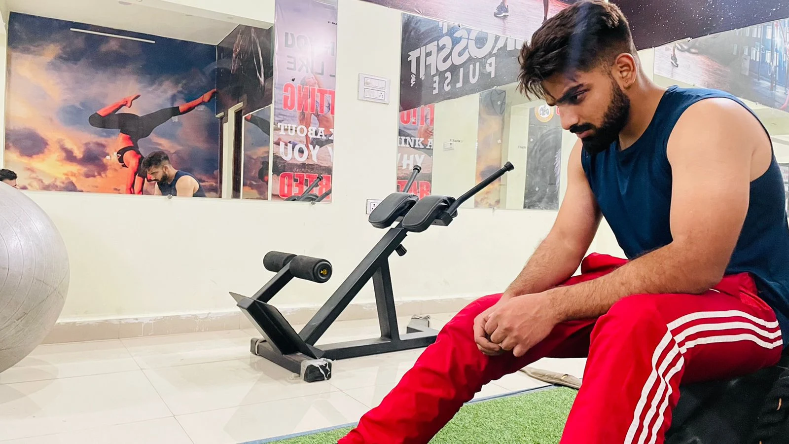 Mohammad Numan Gowhar,A Gym enthusiast struggling to join Roadies