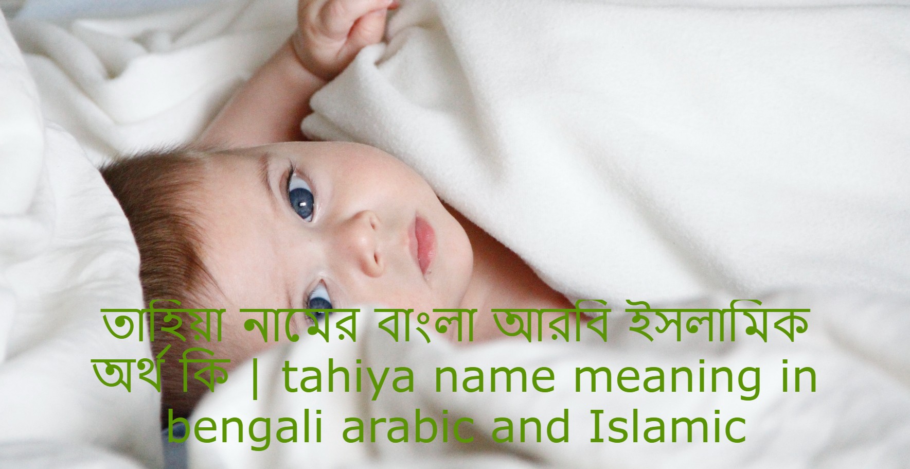 তাহিয়া নামের বাংলা আরবি ইসলামিক অর্থ কি | tahiya name meaning in bengali arabic and Islamic