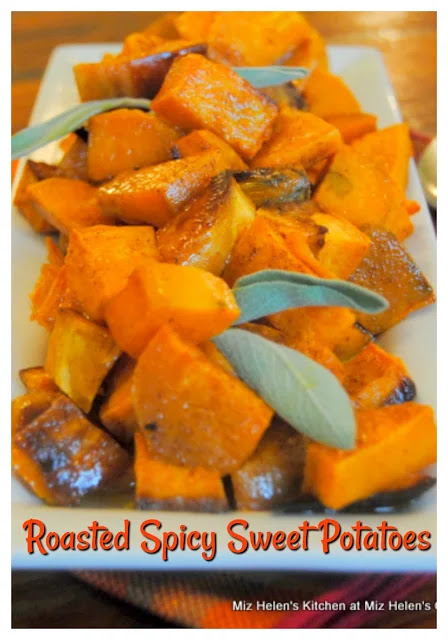 Roasted Spicy Sweet Potatoes