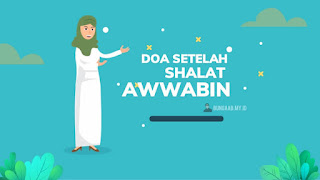 Doa Setelah Salat Sunnah Awwabin lengkap