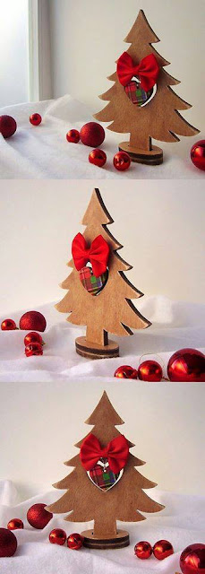 Ideas de decoración en madera para Navidad