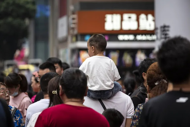 China’s birth rate drops to record low in 2021